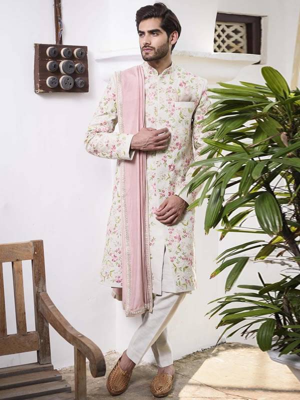 Mens Bespoke Sherwani Suits Croudon London UK Wedding Sherwani