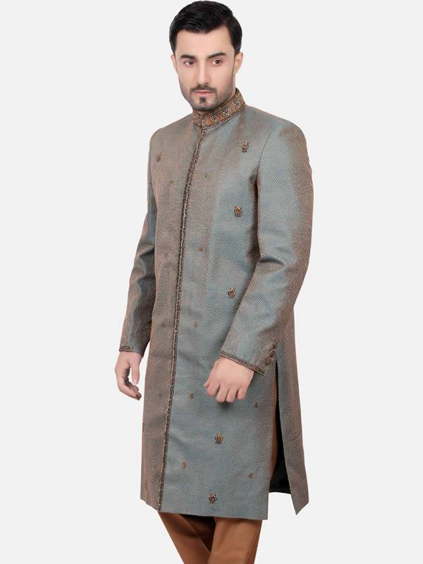 Designer Wedding Sherwani Suits Embroidered Sherwani South London London UK