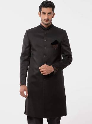 Stylish Embroidered Mens Sherwani Stamford London UK Groom Sherwani