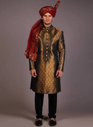 Beautiful Jamawar Sherwani Abbotsford British Columbia Canada Designer Men Sherwani