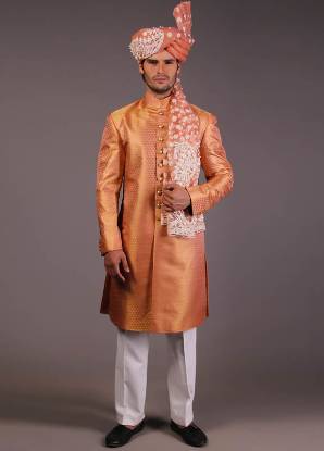 Classy Bespoke Sherwani For Groom Quebec City Canada Sherwani UK