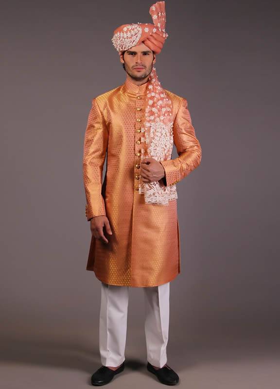 Classy Bespoke Sherwani For Groom Quebec City Canada Sherwani UK