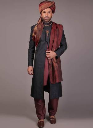 Stylish Embroidered Mens Sherwani Oslo Norway Mens Sherwani