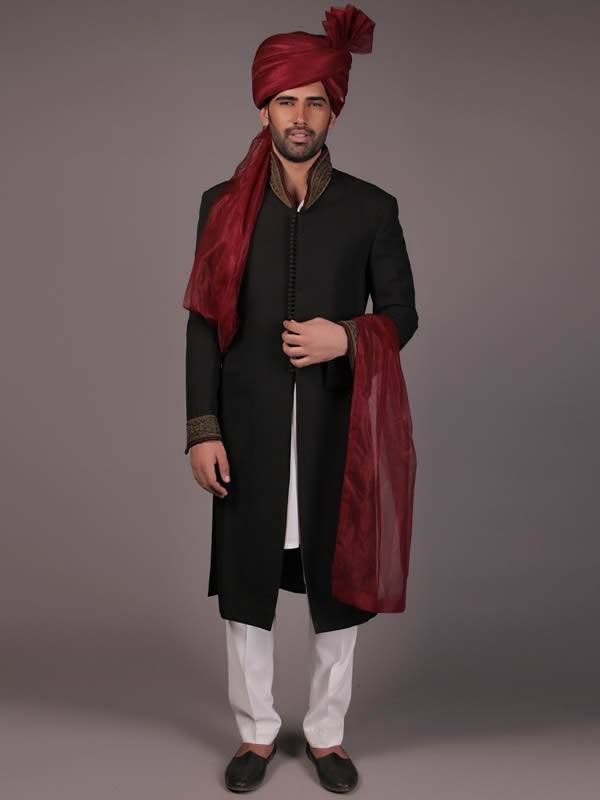 High Quality Menswear Sherwani Denny London UK Wedding Sherwani