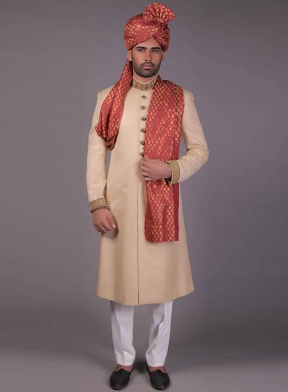 Outstanding Groom Sherwani Suits Newcastle London UK Embroidered Sherwani