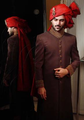 Wedding Sherwani Suits for Groom Newcastle London UK Embroidered Sherwani