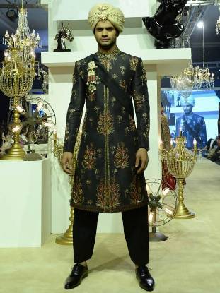Graceful Mens Sherwani Suits France Paris Groom Sherwani