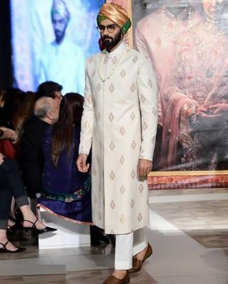 Graceful Sherwani for Mens New York City Brooklyn Embroidered Sherwani