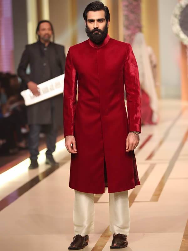 Smart Looking Velvet Sherwani Florida Orlando Miami Mens Collection 2018