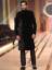 Beautiful Velvet Black Sherwani Sydney Australia Mens Collection 2018
