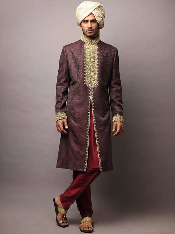 Branded Groom Sherwani Suits Scotland Glasgow UK Mens Collection 2018