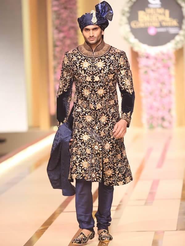 Luxurious Wedding Sherwani Los Angeles California Menswear Collection 2018