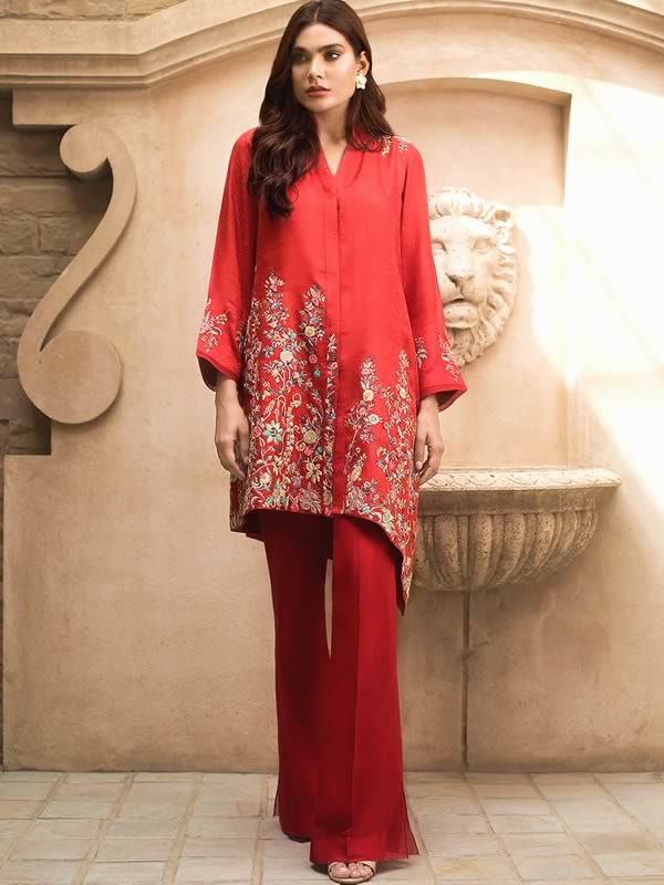 Pakistani Designer Party Wear Dress Baltimore Maryland USA Boot Cut Pants  Dress