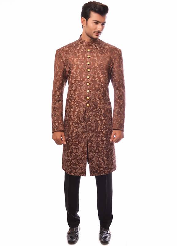 Classy Bespoke Sherwani For Groom Newcastle London UK Mens Collection 2018