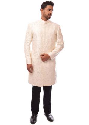 Beautiful Jamawar Mens Sherwani San Francisco Washington DC Mens Collection 2018