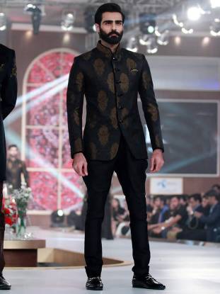 Embroidered Mens Jamawar Sherwani Sydney Australia Mens Collection 2018