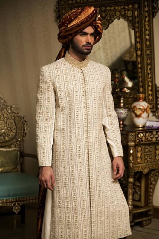 Elegant Raw Silk Sherwani Mens Raw Silk Sherwani for Wedding 2018