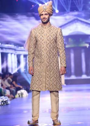 Heavy Embellished Groom Sherwani Woodlawn Maryland USA Groom Wedding Sherwani