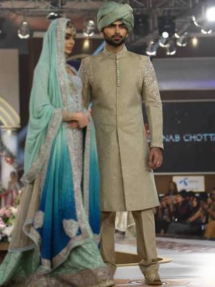 Self Jamawar Menswear Sherwani Los Angeles LA California CA USA Groom Sherwani Pakistan