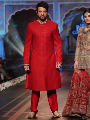 Superb Jamawar Sherwani for Mens Abbotsford British Columbia Canada Designer Sherwani