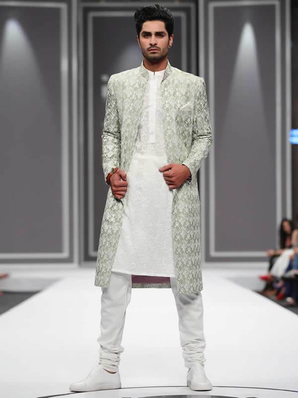 Sherwani Attractive Raw Silk Sherwani for Mens