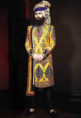 Elegant Groom Sherwani Wells UK Attractive Heavy Embroidered Sherwani