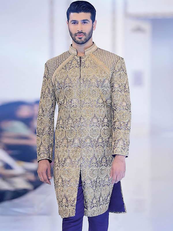 Elegant Bespoke Sherwani Suits Ajman UAE Mens Sherwani Suits Pakistan