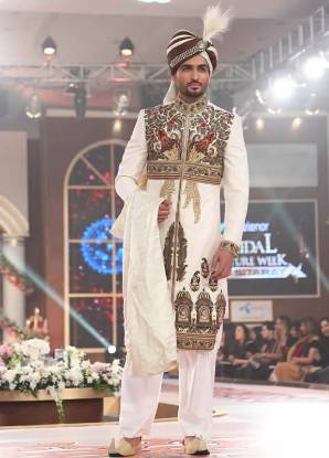 Branded Off-White Groom Sherwani Suit Flushing New York NY US