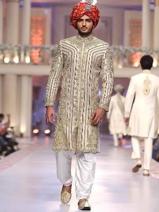 Traditional Heavy Embroidered Sherwani For Groom Matawan New Jersey NJ USA