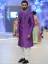 Royal Purple Raw Silk Sherwani Suit Oslo Norway Nomi Ansari Sherwani Wedding Sherwani