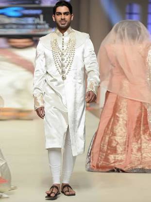 Bespoke Sherwani Suits for Mens France Paris Kuki Sherwani Cermony Collection 2015