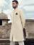Graceful Off-White Jamawar Ceremony Sherwani for Mens Williston Park New York NY Amir Adnan Sherwani