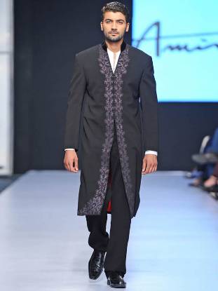 Splendid Embroidered Cotton Sherwani for Mens Haywar California CA USA Indian Sherwani