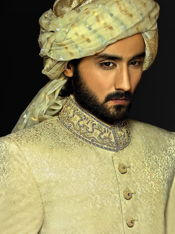 Superlative Sherwani for Groom Naushemian Men's Sherwani Surrey London UK