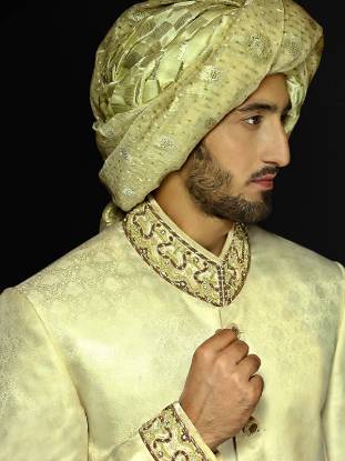 Conspicuous Wedding Sherwanis Michigan Virginia USA Naushemian Men's Sherwani