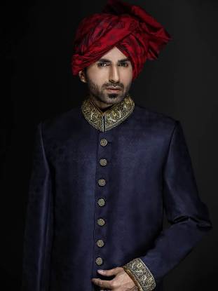 Artistic Groom Sherwani Skjetten Skedsmo Norway Wedding Sherwanis