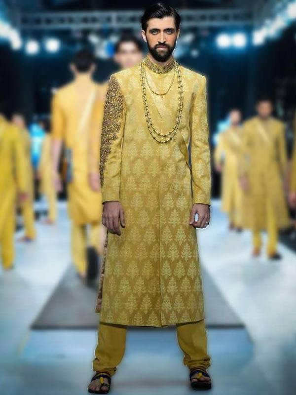 Branded Banarasi Mans Sherwani HSY PFDC 2012 Loreal Man Sherwani Collection 2012 Sydney Australia