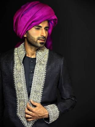 Magnificent Jamawar Wedding Sherwani France Paris Groom Wedding Sherwani Mens Sherwanis