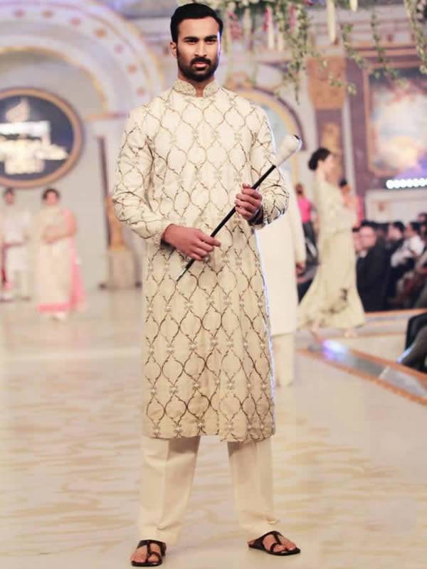 Designer Sherwani Suits for Mens Maria-B Menswear 2014 Sydney Australia Groom Wedding Sherwani