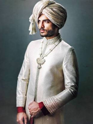 Graceful Banarasi Jamawar Sherwani Atlanta Georgia GA Groom Wedding Sherwani Mens Sherwani 2014