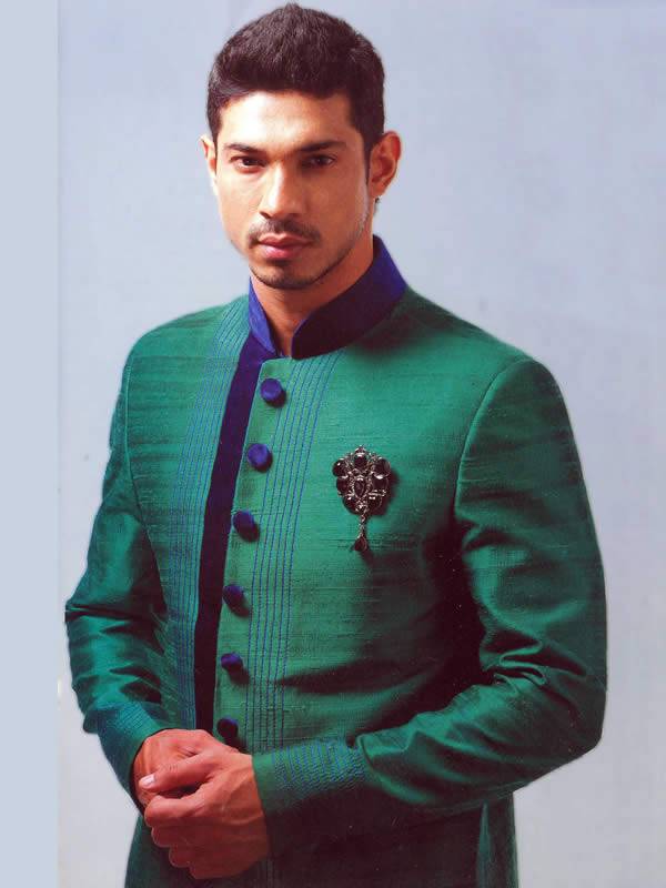 Raw Silk Sherwani Suits for Mens Sherwani Beverly Hills California Pakistani Designer Sherwani