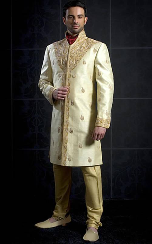 JodhPuri Traditional Sherwanis Embroidered Groom Collection Pakistani Indian