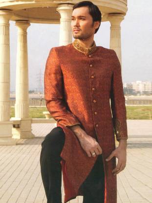 Designer Sherwani, Groom Sherwani, Pakistani Sherwani, Sherwani Styles, Black Sherwani