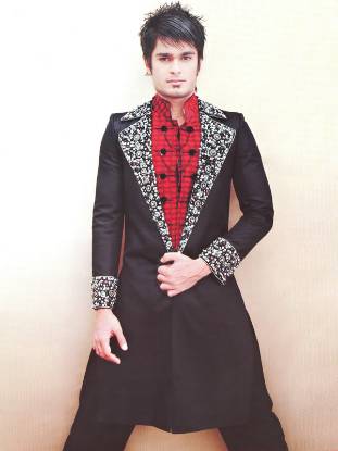 Designer Sherwani, Groom Sherwani, Pakistani Sherwani, Sherwani Styles, Black Sherwani