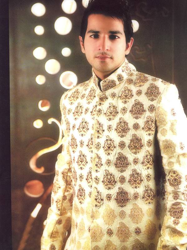 Designer Sherwani for Groom, Designer Wedding Sherwani, Embroidered Designer Sherwani