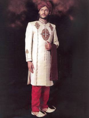 Pakistani Wedding Sherwani For Men Wedding Dress for Man in Pakistan