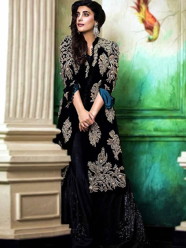 Gharara Suits Oldham England UK Buy Embroidered Gharara Suits with Jacket