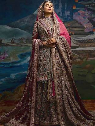 Best Wedding Dresses Pakistan, Pakistani Wedding Dresses Paris, Pakistani Wedding Dresses France, Designer Fahad Hussayn, Fahad Hussayn Wedding Dresses