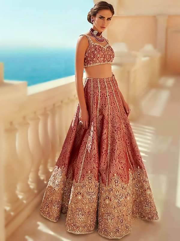 Buy Latest Wedding Lehenga Dresses UK USA Canada Australia Faraz Manan Wedding Dresses