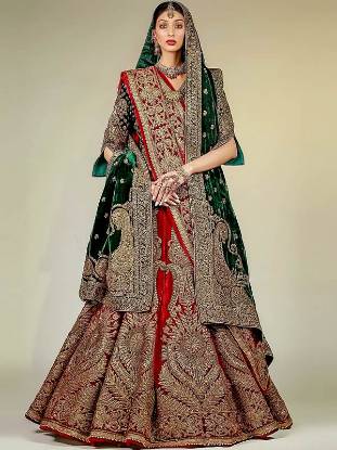 Latest Bridal Lehenga Zurich Switzerland Designer Bridal Lehenga Velvet Lehenga